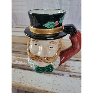Fitz‎ floyd omnibus dickens Victorian cup mug decor ceramic vintage